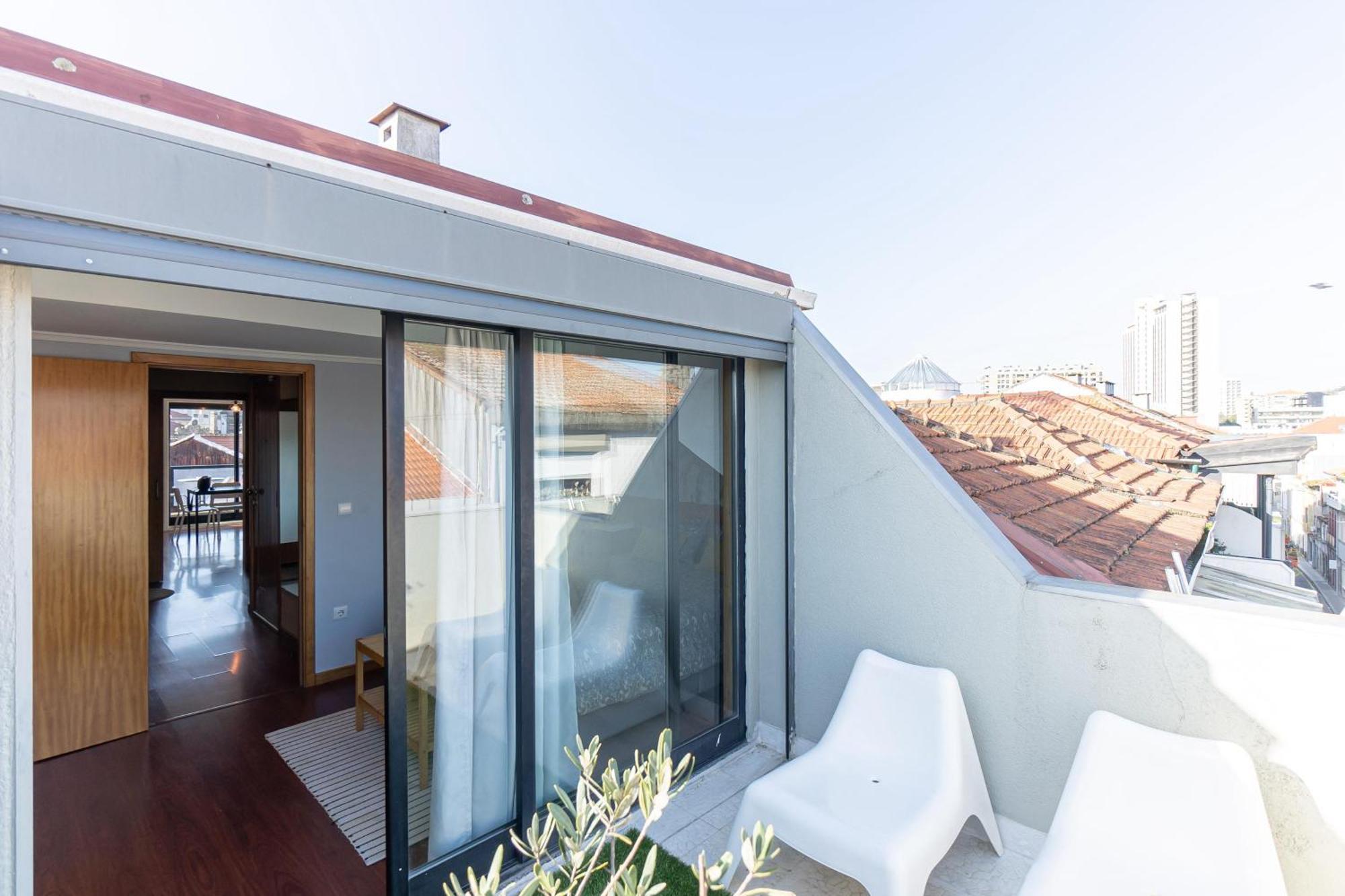 Top Floor Apartment With Sunny Balconies 포르투 외부 사진