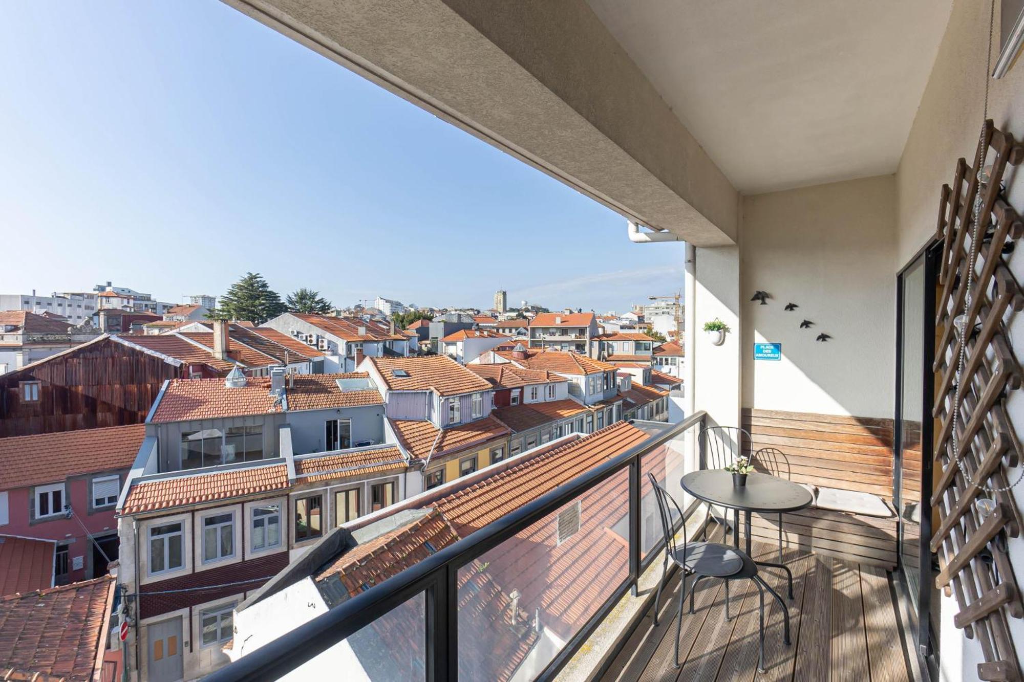 Top Floor Apartment With Sunny Balconies 포르투 외부 사진